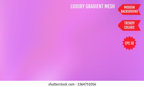 Soft color background. Modern screen vector design for mobile app. Soft color gradients. Abstract mesh gradient.