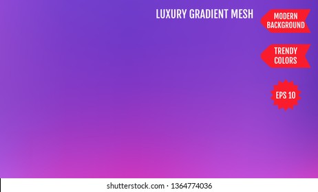 Soft color background. Modern screen vector design for mobile app. Soft color gradients. Abstract mesh gradient.