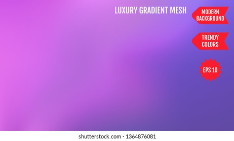 Soft color background. Modern screen vector design for mobile app. Soft color gradients. Abstract mesh gradient.