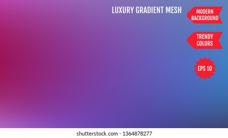 Soft color background. Modern screen vector design for mobile app. Soft color gradients. Abstract mesh gradient.
