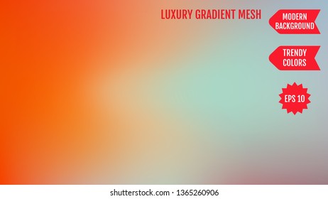 Soft color background. Modern screen vector design for mobile app. Soft color gradients. Abstract mesh gradient.
