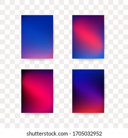 Soft color background. Modern screen vector design for mobile application. Soft color abstract gradients.