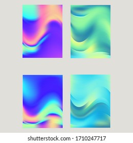 Soft color background. Modern screen vector design for mobile application. Soft color abstract gradients.