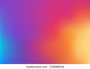 Soft color background. Modern screen vector design for mobile app. Soft color gradients.
