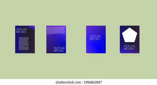 Soft color background. Modern screen vector design for mobile app. Soft color gradients.
