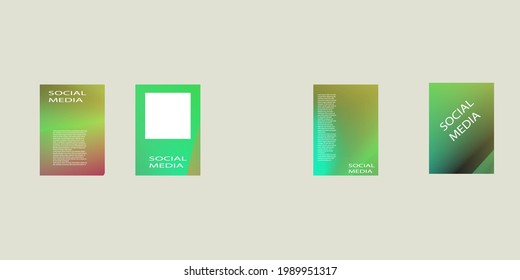 Soft color background. Modern screen vector design for mobile app. Soft color gradients.

