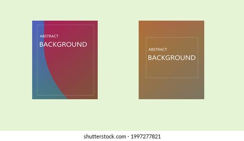 Fondo de color suave. Diseño vectorial de pantalla moderna para aplicaciones móviles. Gradientes de color suave.