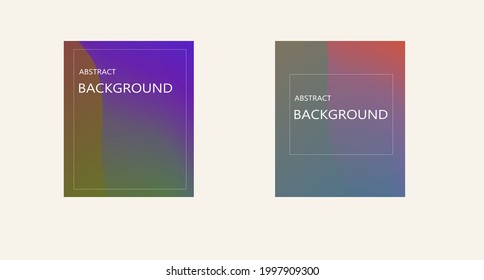 Soft color background. Modern screen vector design for mobile app. Soft color gradients.