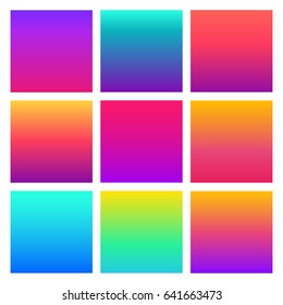 Soft color background  Modern screen vector design for mobile app  Soft color gradients 
