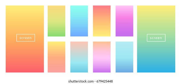 color Soft mobile design