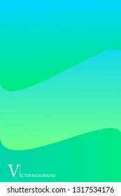 Soft color background.Abstract green. Modern screen vector design for mobile app. Soft color abstract gradients. Vector illustration.