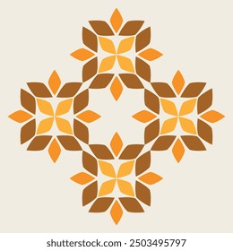 soft color flower petal design