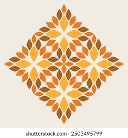 soft color flower petal design