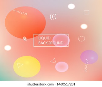 Soft color gradient background. Clean backdrop with simple muffled colors. Vector illustration layout. Pink colored, natural screen design for user interface or mobile app.