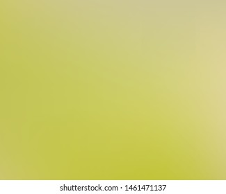 Soft color gradient background. Clean backdrop with simple muffled colors. Vector illustration art. Yellow colored, natural screen design for user interface or mobile app.