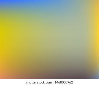 Soft color gradient background. Clean backdrop with simple muffled colors. Vector illustration vintage. Yellow colored, natural screen design for user interface or mobile app.