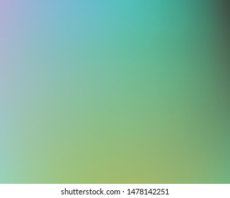 Soft color gradient background. Commercial backdrop with simple muffled colors. Vector illustration theme. Green colored, natural screen design for user interface or mobile app.