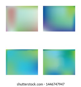 Soft color gradient background. Dynamic backdrop with bright rainbow colors. Vector illustration pastel. Blue colored, natural screen design for user interface or mobile app.