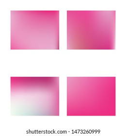 Soft color gradient background. Dynamic backdrop with simple muffled colors. Vector illustration space. Pink colored, natural screen design for user interface or mobile app.