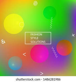 Soft color gradient background. Dynamic backdrop with simple muffled colors. Vector illustration space. Green colored, natural screen design for user interface or mobile app.