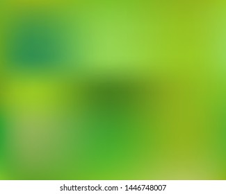 Soft color gradient background. Flat backdrop with bright rainbow colors. Vector illustration theme. Green colored, natural screen design for user interface or mobile app.