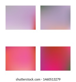 Soft color gradient background. Fluid backdrop with simple muffled colors. Vector illustration concept. Violet colored, natural screen design for user interface or mobile app.