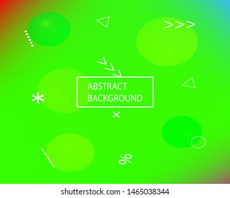 Soft color gradient background. Fluid backdrop with simple muffled colors. Vector illustration pastel. Green colored, natural screen design for user interface or mobile app.