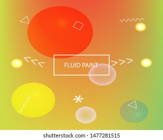 Soft color gradient background. Fluid backdrop with simple muffled colors. Vector illustration vintage. Red colored, natural screen design for user interface or mobile app.