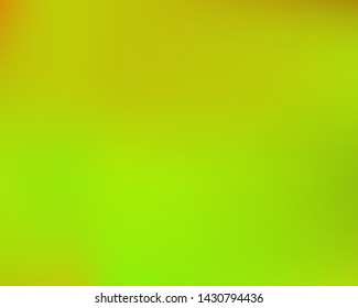 Soft color gradient background. Fresh backdrop with bright rainbow colors. Vector illustration concept. Green colored, natural screen design for user interface or mobile app.