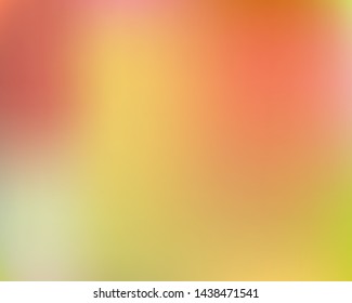 Soft color gradient background. Fresh backdrop with bright rainbow colors. Vector illustration space. Pink colored, natural screen design for user interface or mobile app.