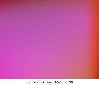 Soft color gradient background. Fresh backdrop with simple muffled colors. Vector illustration pastel. Pink colored, natural screen design for user interface or mobile app.