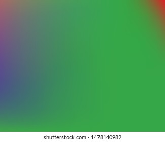 Soft color gradient background. Fresh backdrop with simple muffled colors. Vector illustration concept. Green colored, natural screen design for user interface or mobile app.