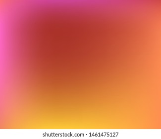 Soft color gradient background. Futuristic backdrop with simple muffled colors. Vector illustration space. Red colored, natural screen design for user interface or mobile app.