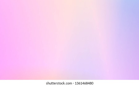 Soft Color Gradient Background. For Greeting Card, Flyer, Invitation. Vector Illustration
