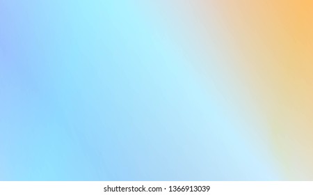 Soft Color Gradient Background. For Greeting Card, Flyer, Invitation. Vector Illustration