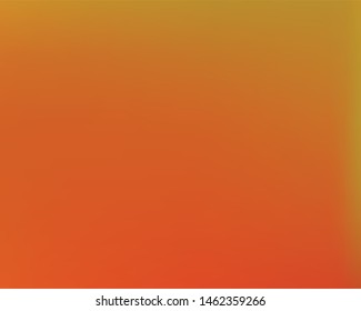 Soft color gradient background. Light backdrop with simple muffled colors. Vector illustration vintage. Orange colored, natural screen design for user interface or mobile app.