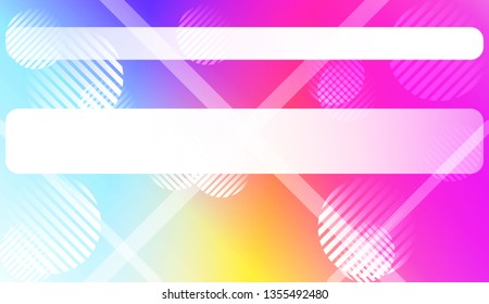 Soft Color Gradient Background with Line, Circle. For Greeting Card, Flyer, Invitation. Vector Illustration