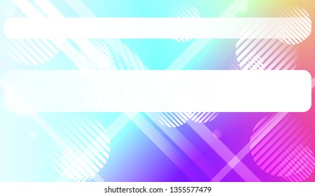 Soft Color Gradient Background with Line, Circle. For Greeting Card, Flyer, Invitation. Vector Illustration