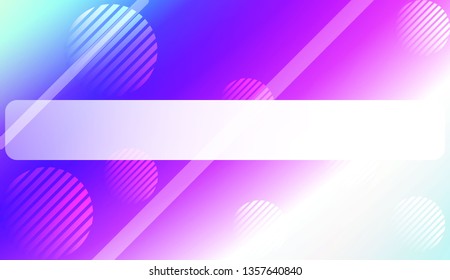 Soft Color Gradient Background with Line, Circle. For Greeting Card, Flyer, Invitation. Vector Illustration