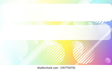 Soft Color Gradient Background with Line, Circle. For Greeting Card, Flyer, Invitation. Vector Illustration