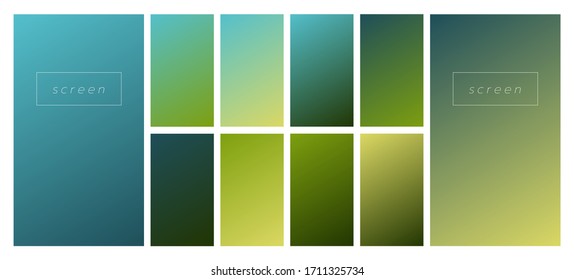 Soft color gradient background. Modern screen vector design for mobile app. Pastel gradient background. Trendy soft color style.