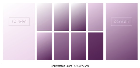 Fondo degradado de color suave. Diseño vectorial de pantalla moderna para aplicaciones móviles. Fondo degradado Pastel. Estilo moderno y suave.