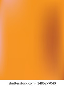 Soft color gradient background. Original backdrop with simple muffled colors. Vector illustration theme. Orange colored, natural screen design for user interface or mobile app.
