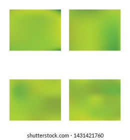 Soft color gradient background. Vector illustration theme. Flat backdrop with bright rainbow colors. Green colored, natural screen design for user interface or mobile app.
