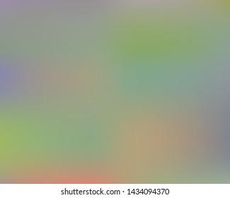 Soft color gradient background. Vector illustration texture. Colorful backdrop with bright rainbow colors. Green colored, natural screen design for user interface or mobile app.