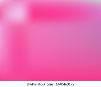 Soft color gradient background. Vector illustration elements. Light backdrop with bright rainbow colors. Pink colored, natural screen design for user interface or mobile app.