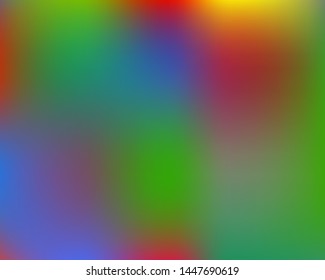 Soft color gradient background. Vector illustration pastel. Minimal backdrop with bright rainbow colors. Green colored, natural screen design for user interface or mobile app.