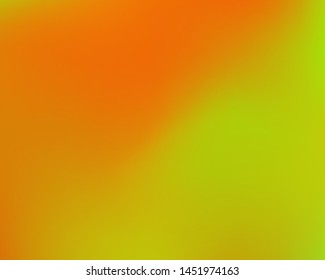 Soft color gradient background. Vector illustration elements. Futuristic backdrop with simple muffled colors. Orange colored, natural screen design for user interface or mobile app.