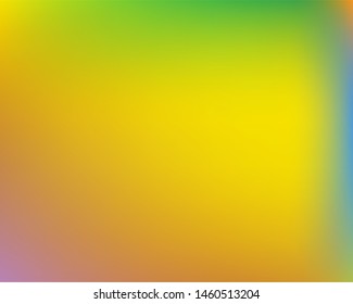 Soft color gradient background. Vector illustration layout. Clean backdrop with simple muffled colors. Yellow colored, natural screen design for user interface or mobile app.