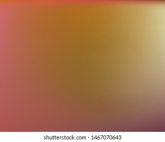 Soft color gradient background. Vector illustration art. Commercial backdrop with simple muffled colors. Orange colored, natural screen design for user interface or mobile app.